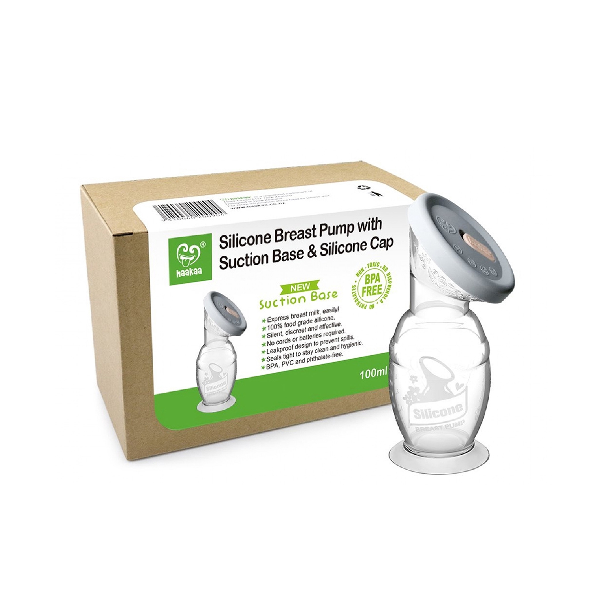 Calma Medela Haakaa GBHK013-G Generazione 3 - Tiralatte In Silicone E